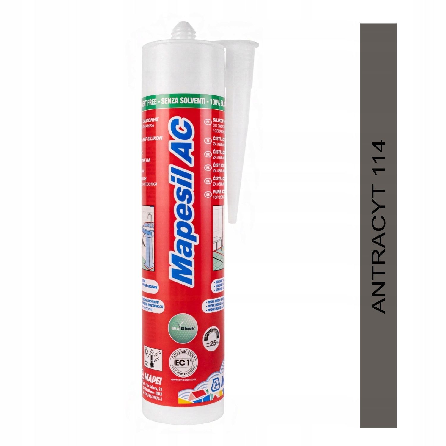  Mapei ultrastarostlivosť tmel fresca renovátor osviežovač vzduchu pre tmely 111 striebro 160g