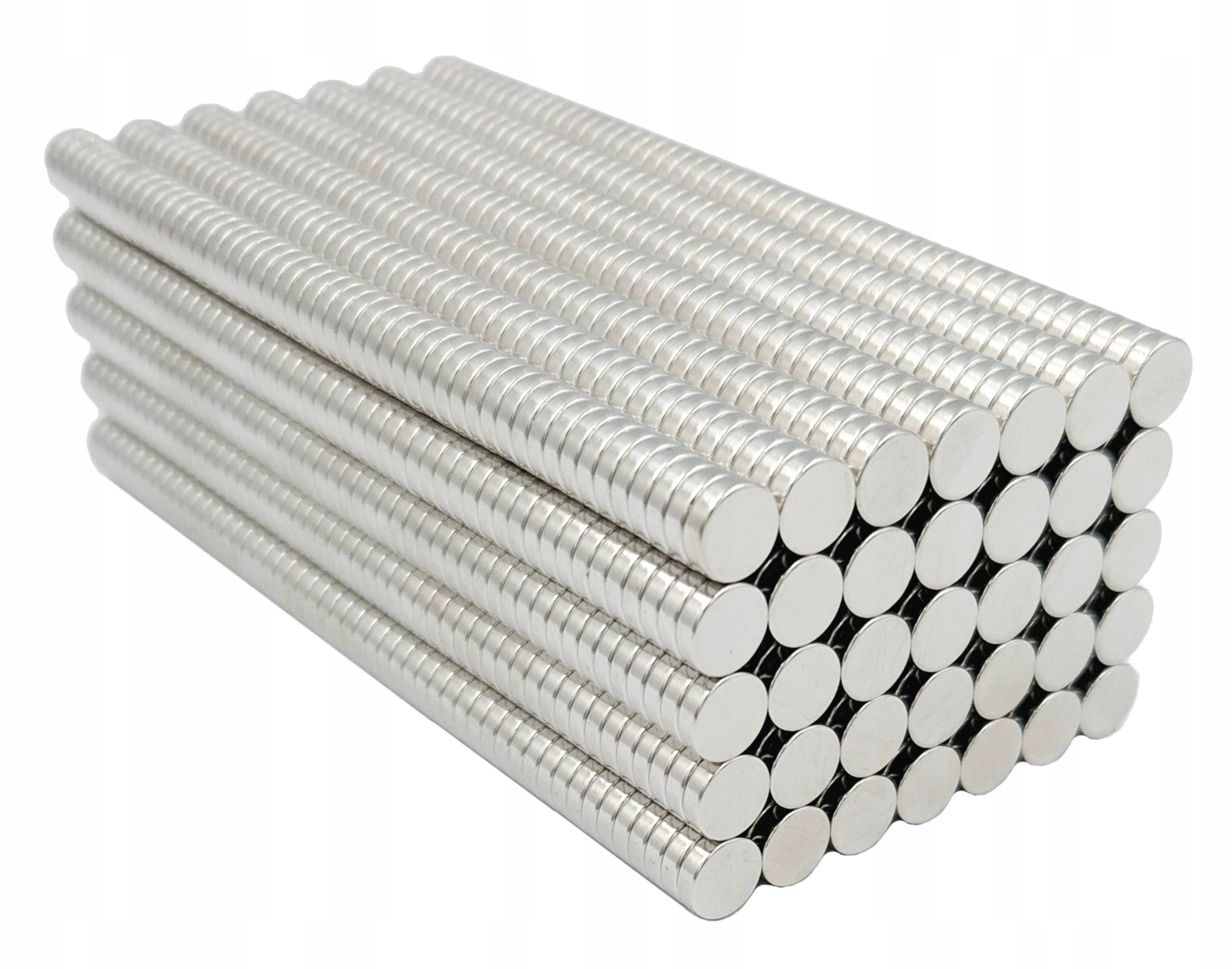  Silný neodymový magnet rolovacia forma 8x8 - množina 10 počítač. / neodymové magnety /