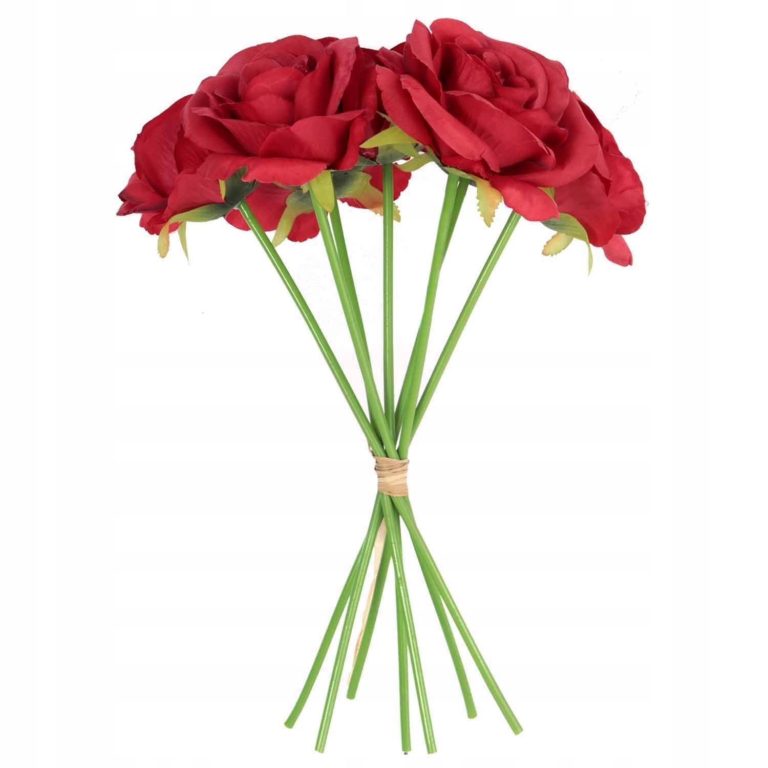  Kytice 9 veľkosť 48 cm ružový umelé kvety roze ako nažive do vázy