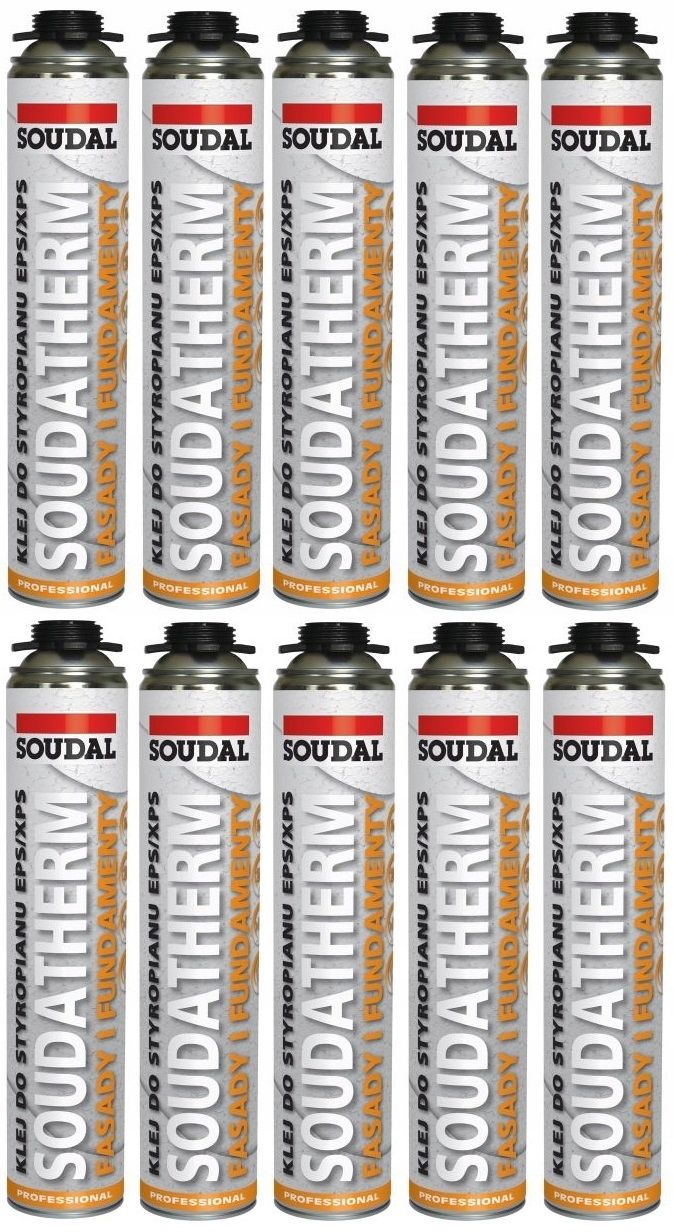  2x soudal putu līme putupolistirolam xps eps soudatherm + tīrāks + pistole