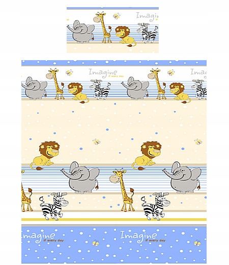  Bedding for the crib 135x100 60x50 cotton 014forest