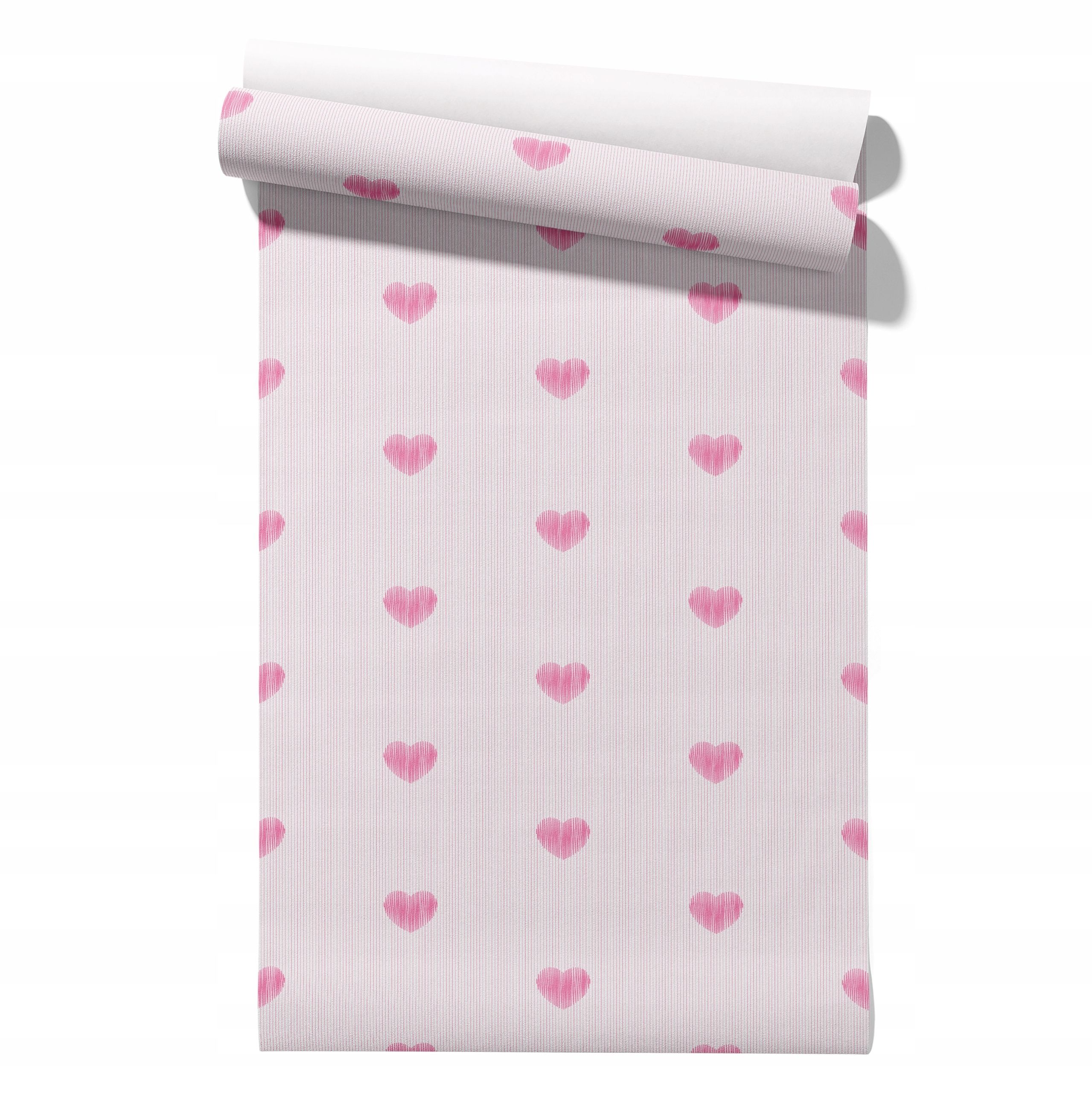  Wallpaper non-woven fabric pastel cherries wallpaper in a roll 50cm x 6,1mb