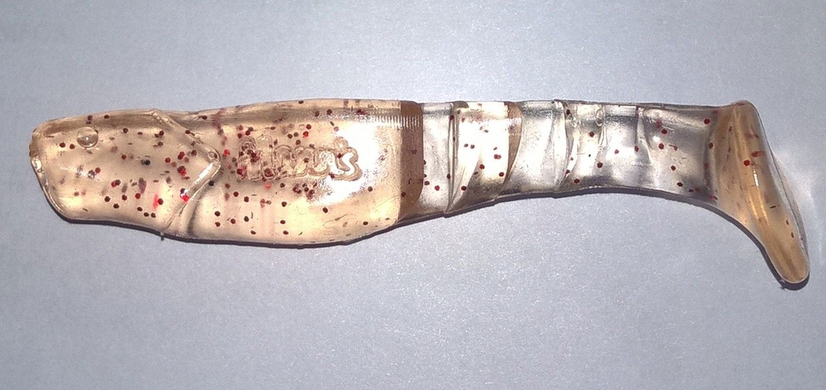  Manns predator 3,5cm geltonas su juodu grzbietem