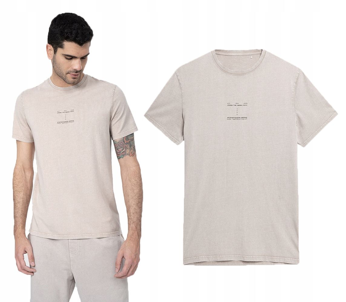  Men&#39;s t-shirts 4f cotton t-shirts sports xl ttshm2256 ss25