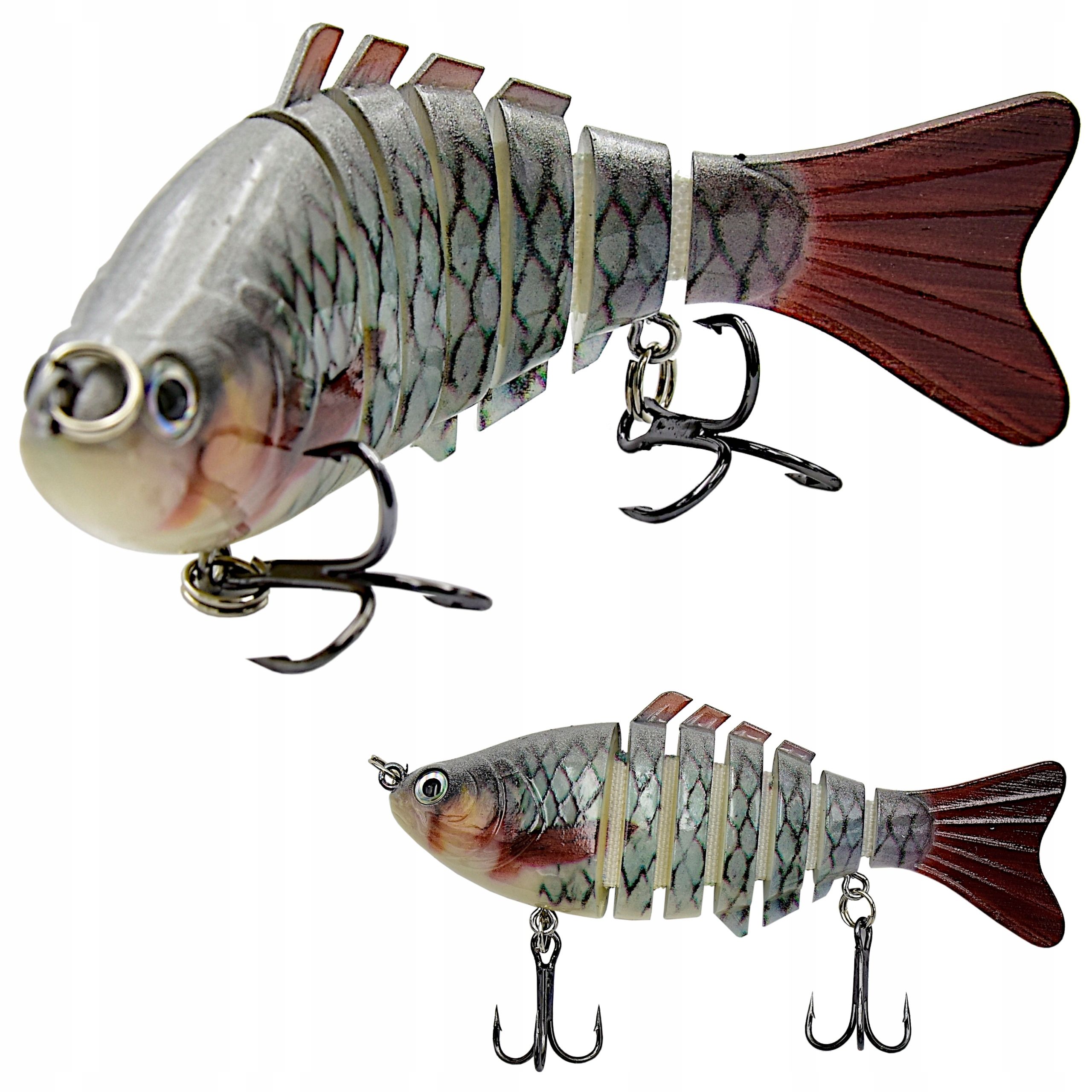  Wobbler zum angeln minnow pop walker 3d kunstköder 5,5 cm 8 g