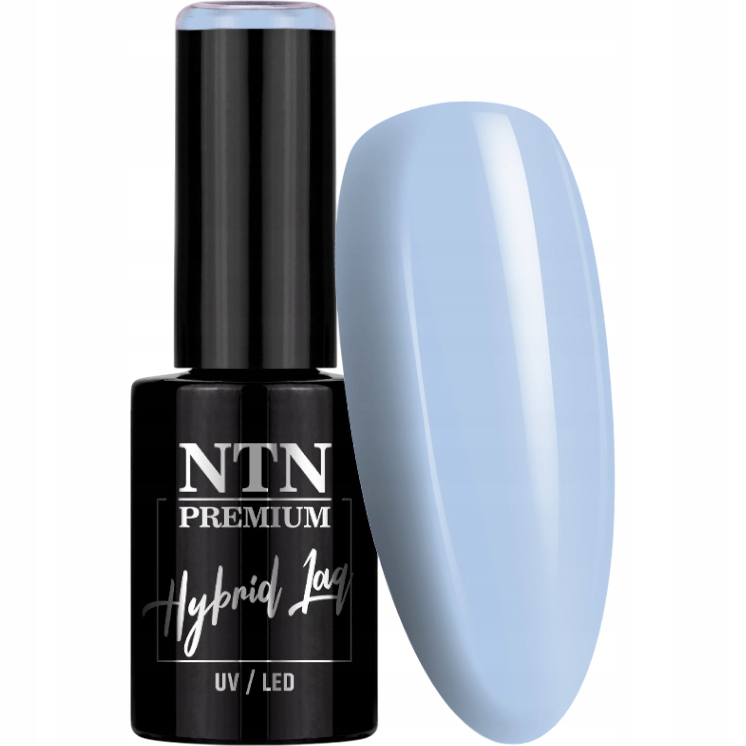  Hibrīda nagu laka ntn 5g splash balts white sniega balts nr123
