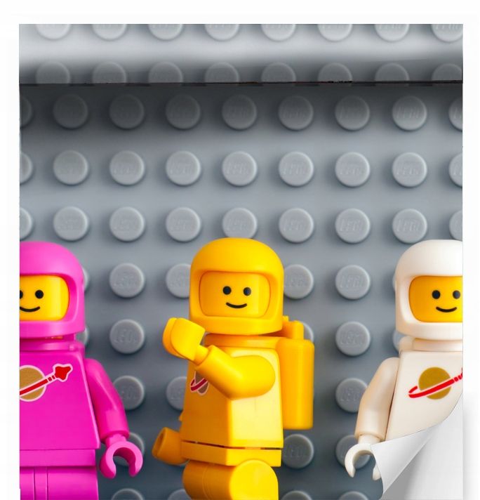  Fototapetai pagal išmatavimus kaladėlės lego vaikiški tapetai.