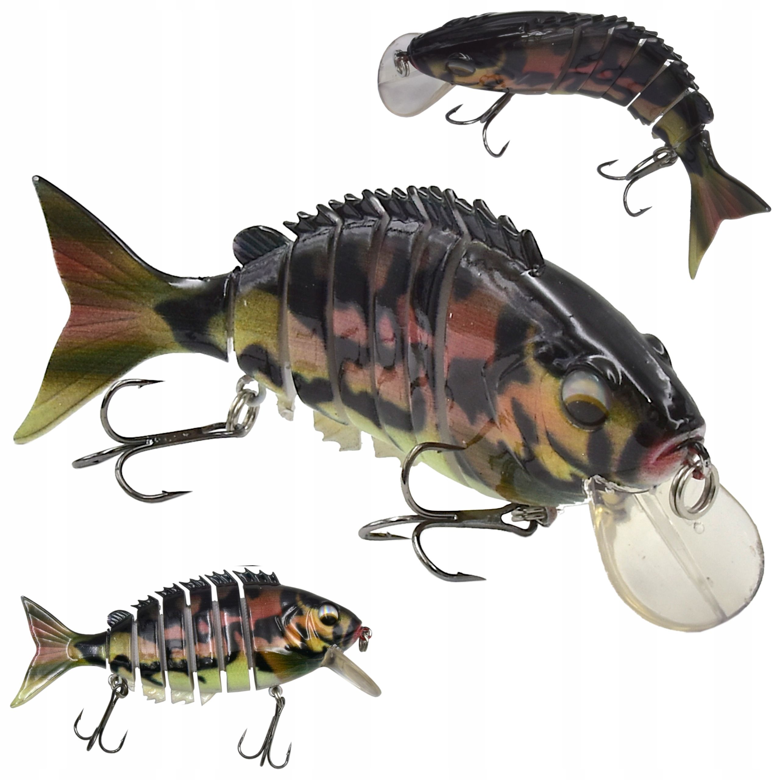  Wobbler zum angeln minnow pop walker 3d kunstköder 5,5 cm 8 g