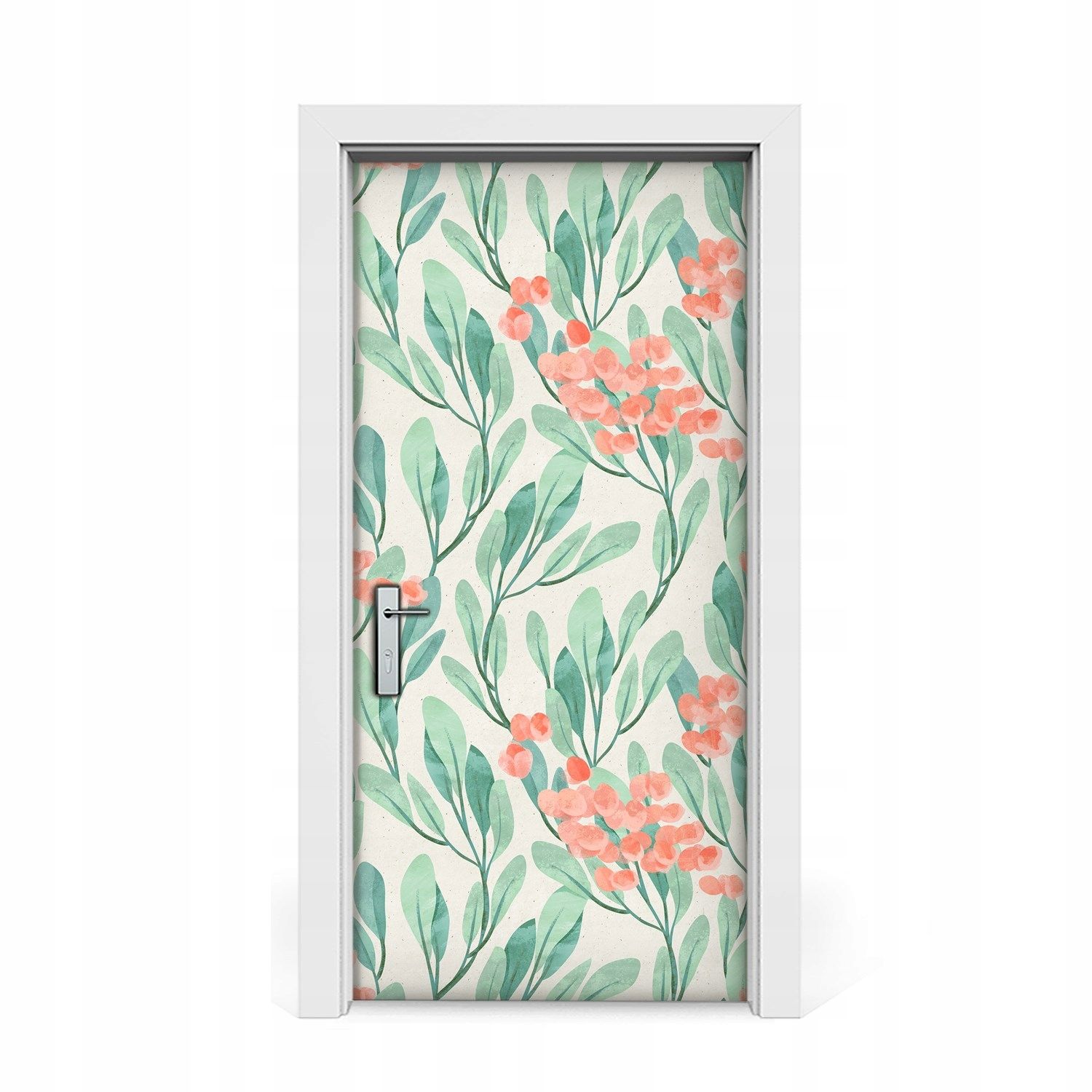  Photo wallpapers on the door banana leaves 95x205