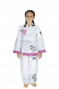  Costume judo for girls 130cm 350mobile phone kimono belt bag judoga blue uone