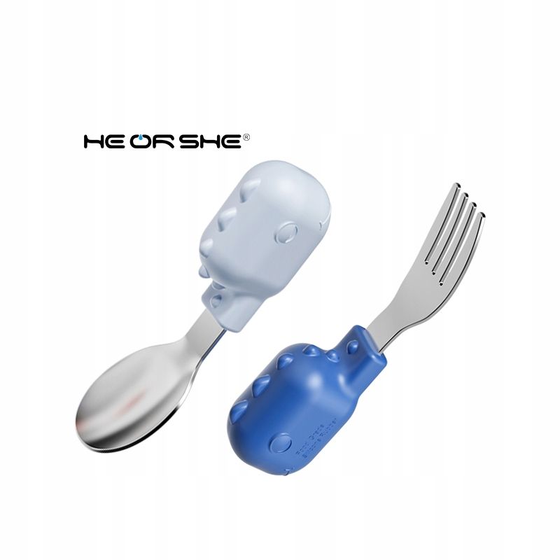  Kinderbesteck silikon heorshe