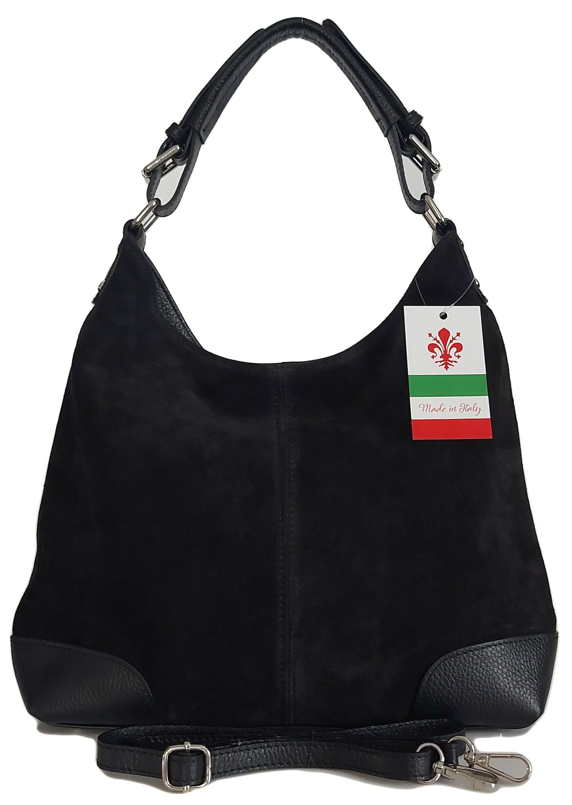 Itāliešu āda zamšādas soma uz pleca vera pelle roku balsts elegants zamšādas