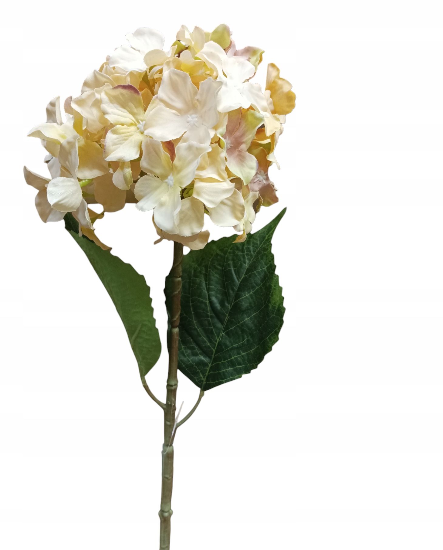  Hortenzie obal větvička umělá květina dodatek 60 cm fialová