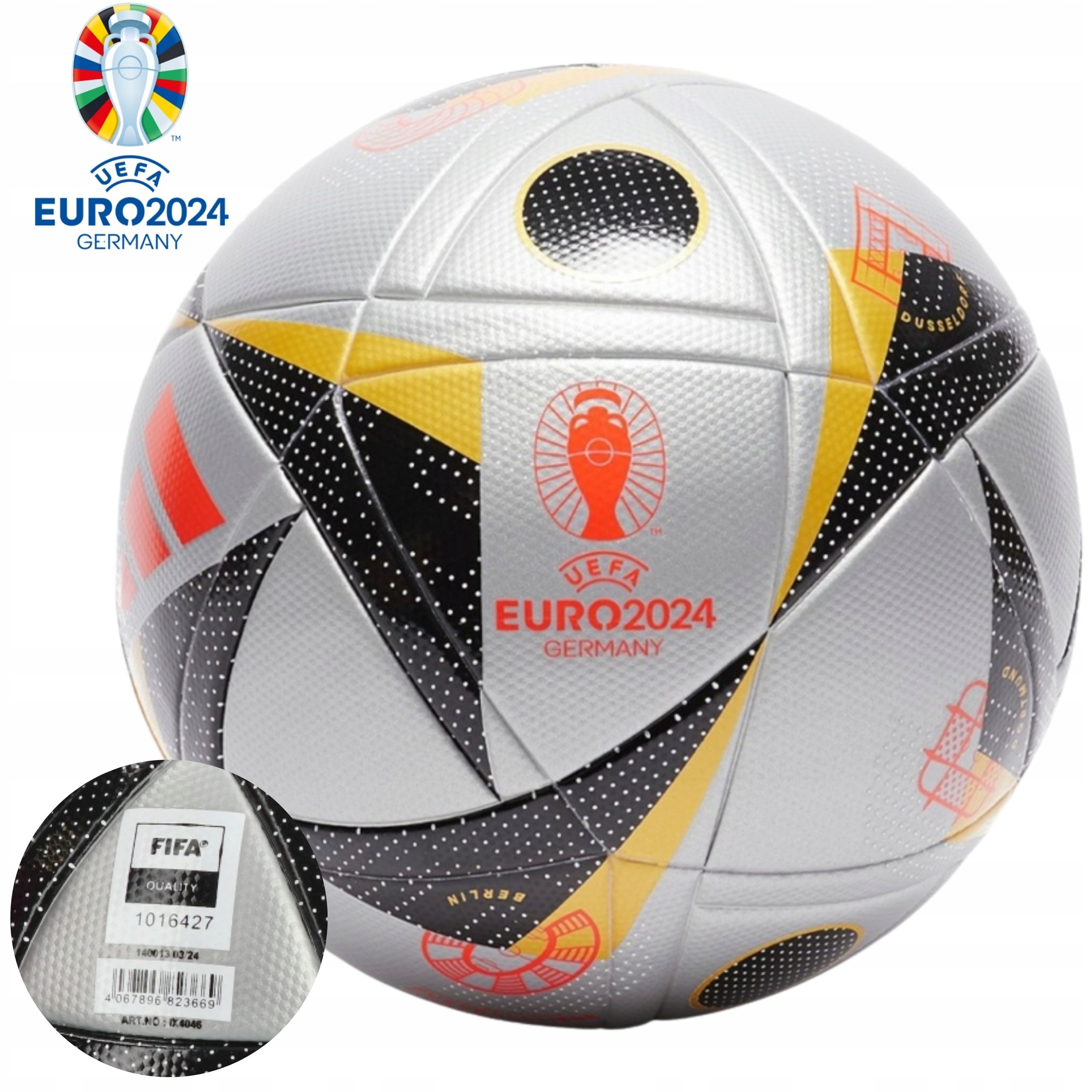  Adidas oriģināls futbols uefa euro 2024 final par dāvanu tavā dzimšanas dienā