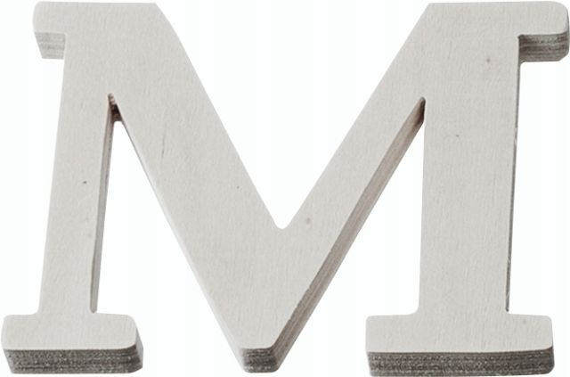  Vēstule koka 4 cm, y