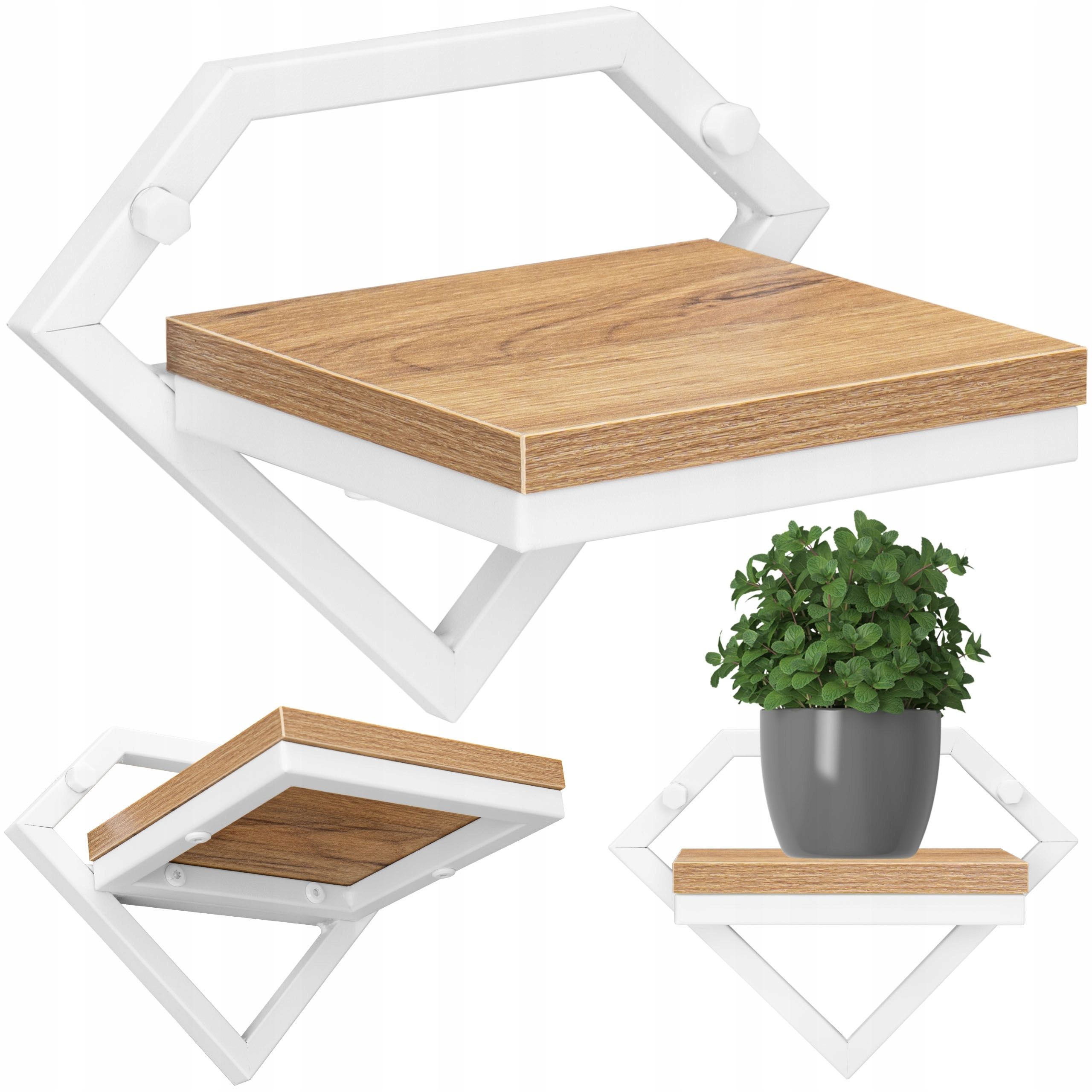  Stovas gėlėms stovintis lentynėlė industrial gėlių stovas metalinis kaimiško stiliaus lofto stiliaus