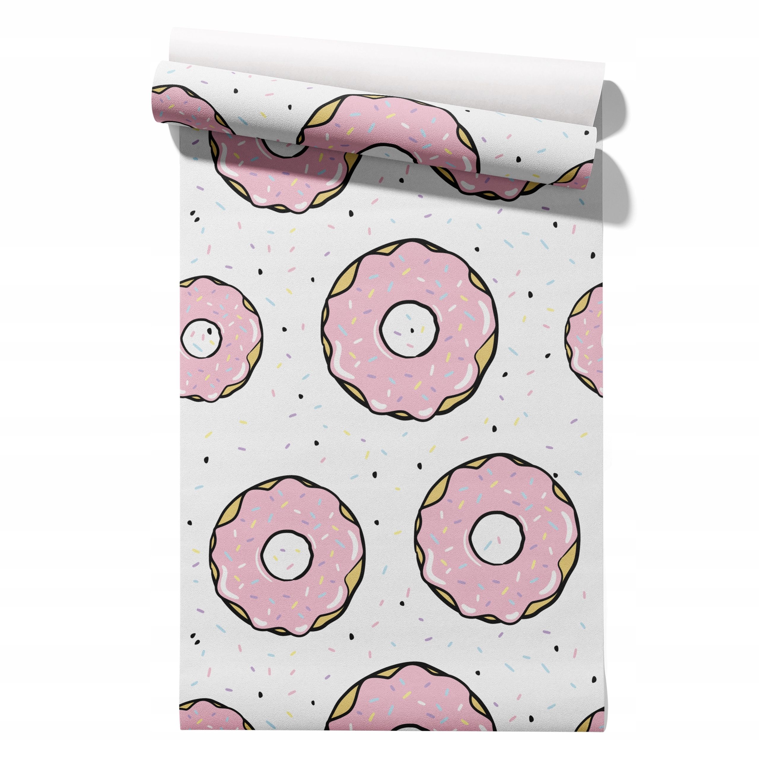 Wallpaper non-woven fabric pastel cherries wallpaper in a roll 50cm x 6,1mb