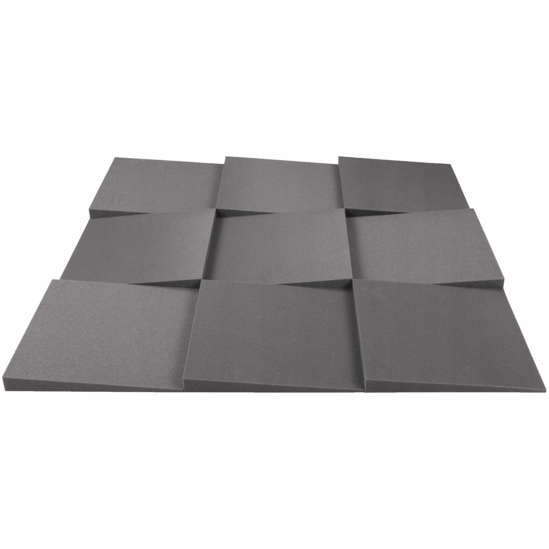  Akustinis porolonas garso izoliacijai pleištai 50x50x5cm prieškambario luboms