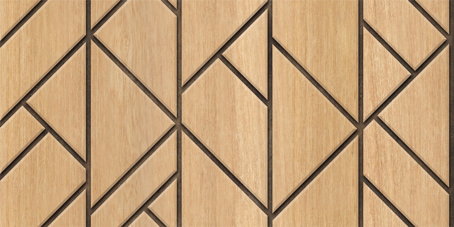  Plāksne pvc 100x50 cm modelis 3d ģeometriski viesistabai