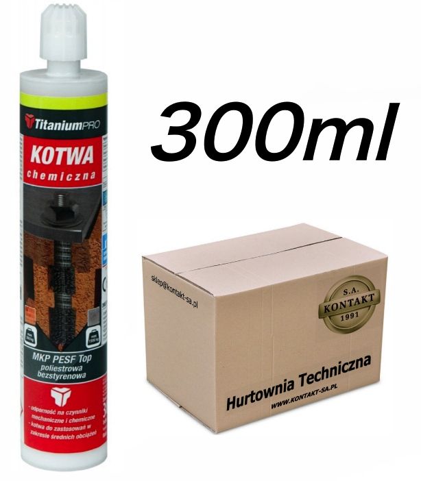  Cheminis ankeris, masė kotwiaca mkw titanas 300ml