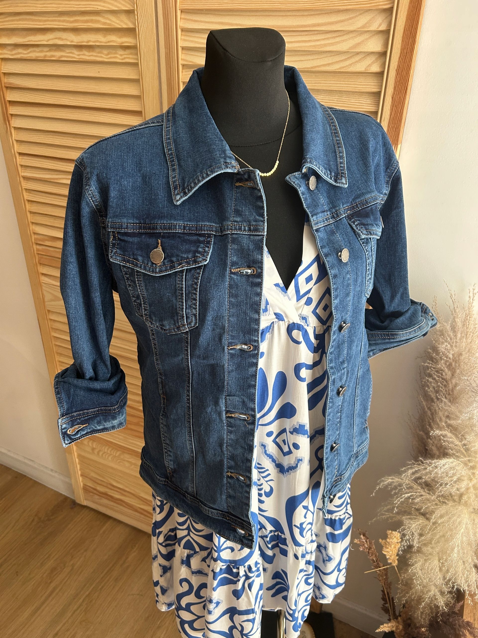  Denim jacket katana dark flexible denim xl
