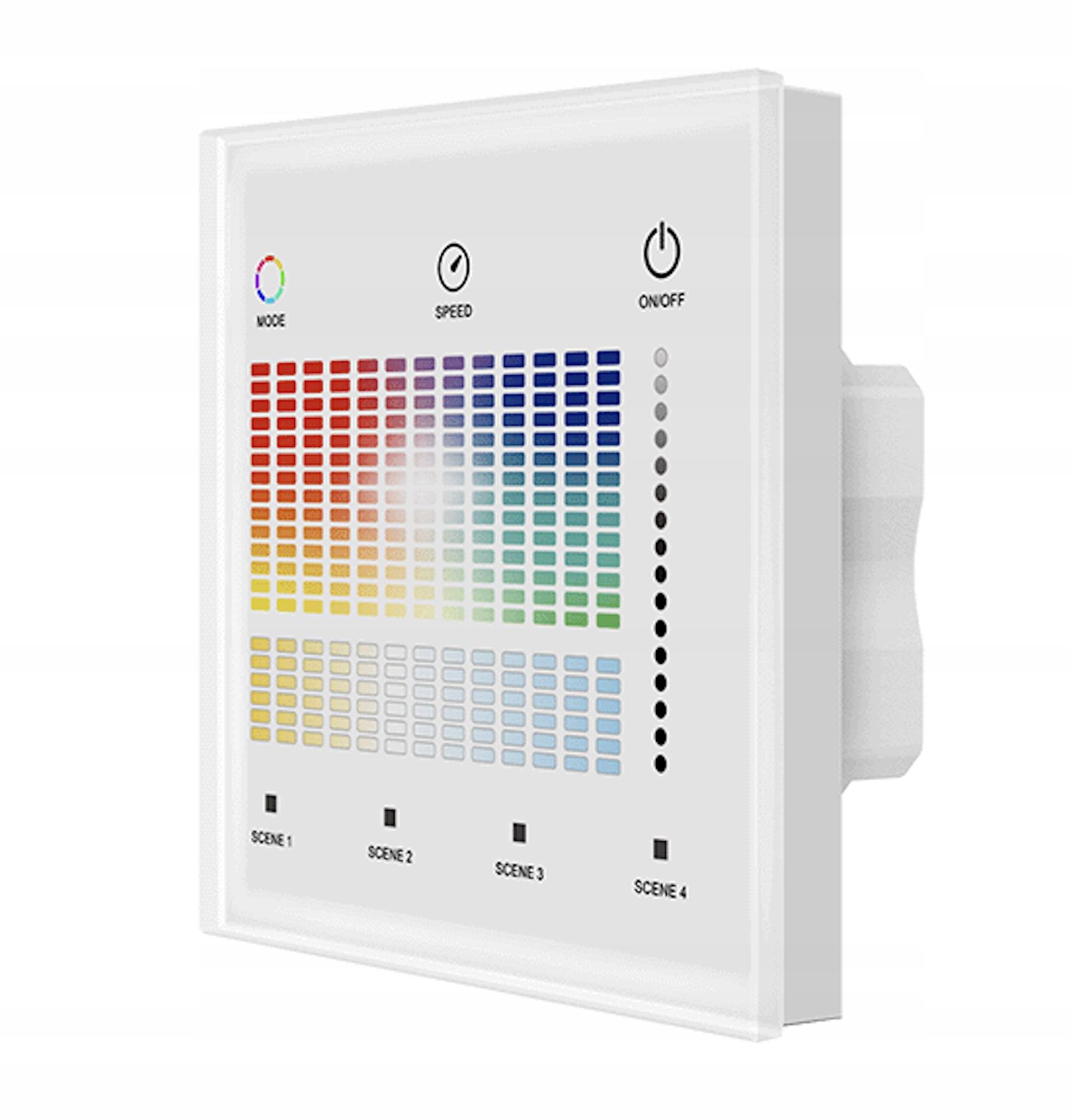  Td5-s(w) led panelė dali rgb + cct liesti 1-zonų