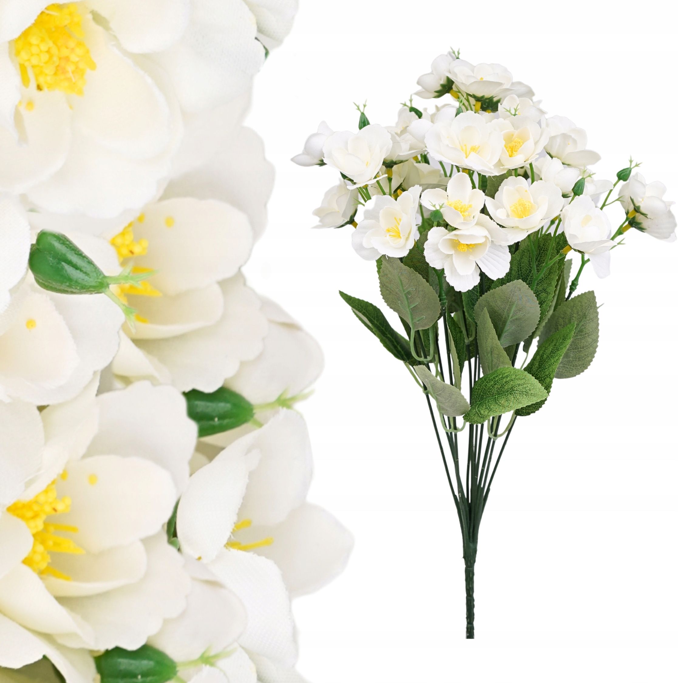  Mākslīgais zieds orhideja zars dekoratīvs rotājums florists pik 62cm
