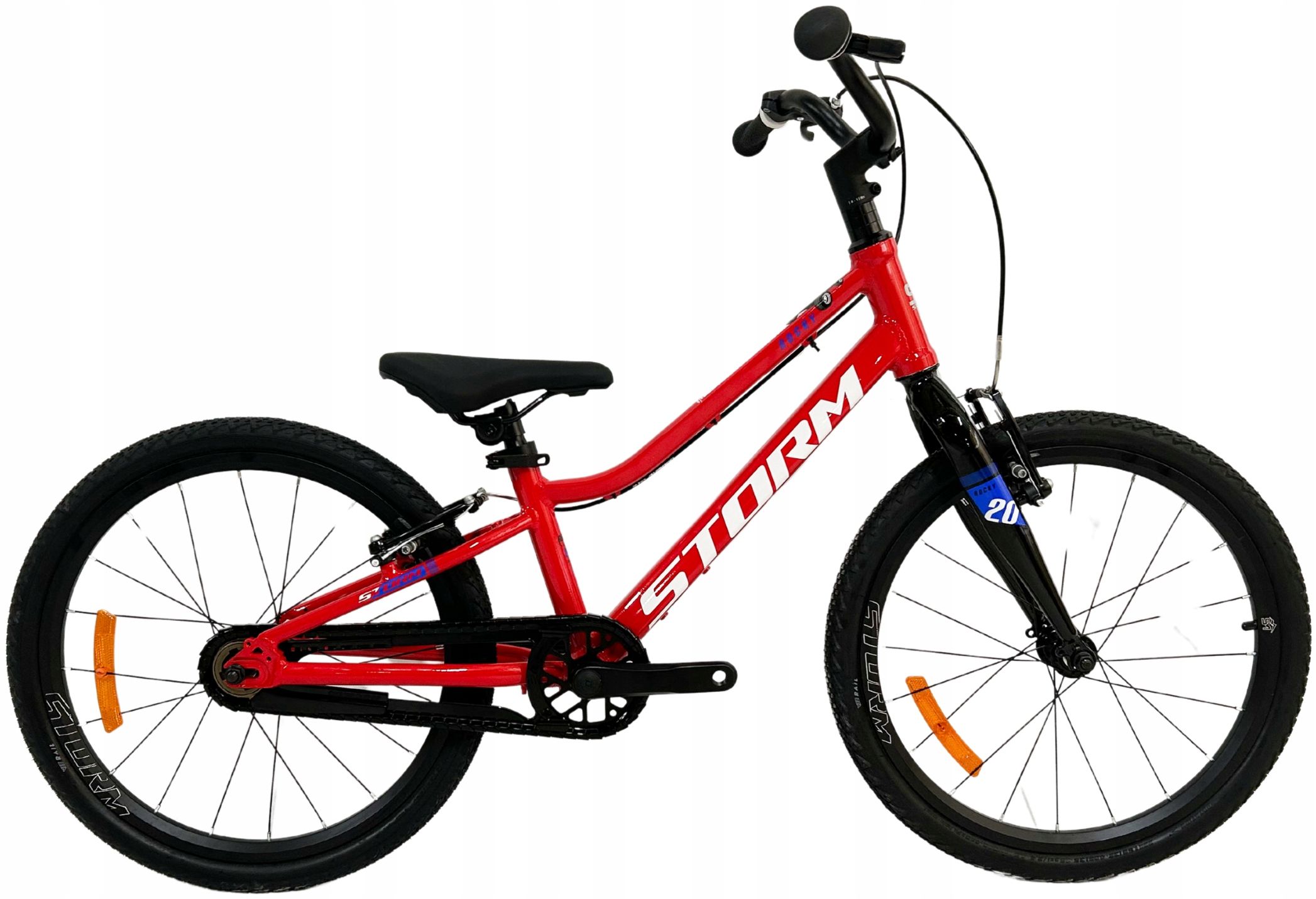  Kinderfahrrad 20 cal storm spike großartig light sehr licht 7,1 kg blau