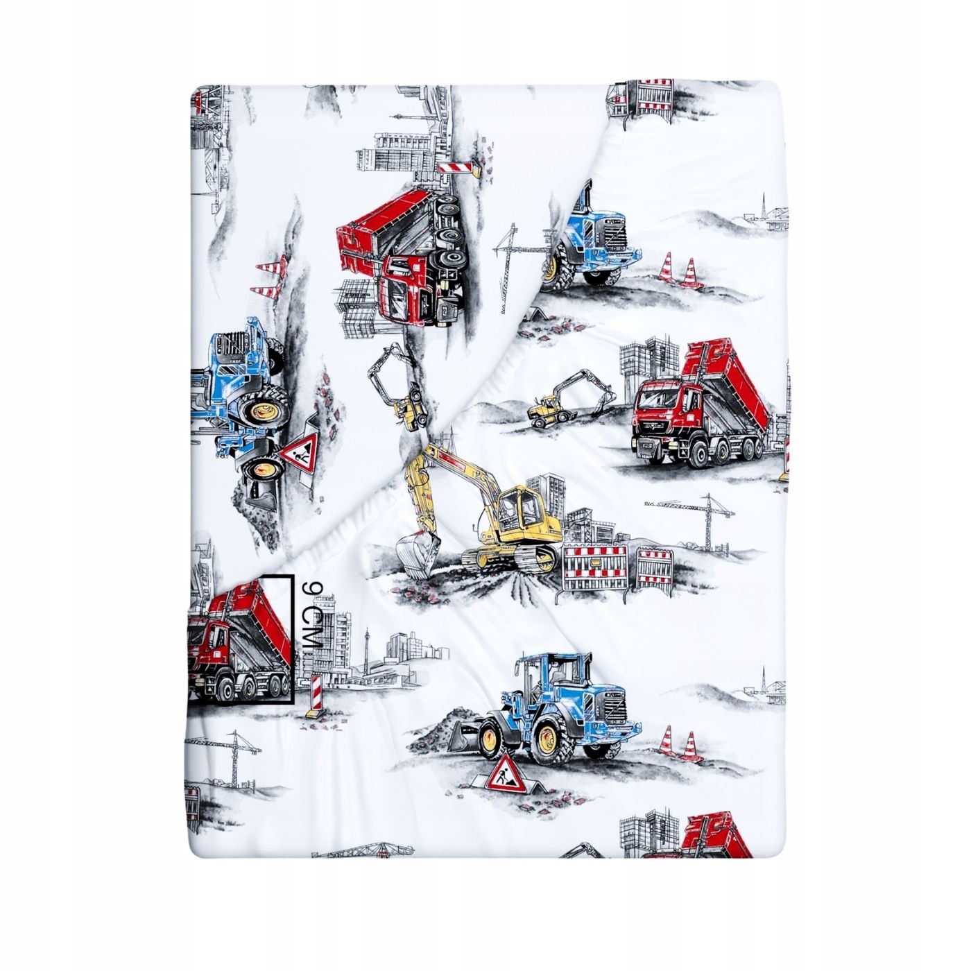  Cotton sheet with an eraser with patterns 120x60 fabric holidays 228sbi
