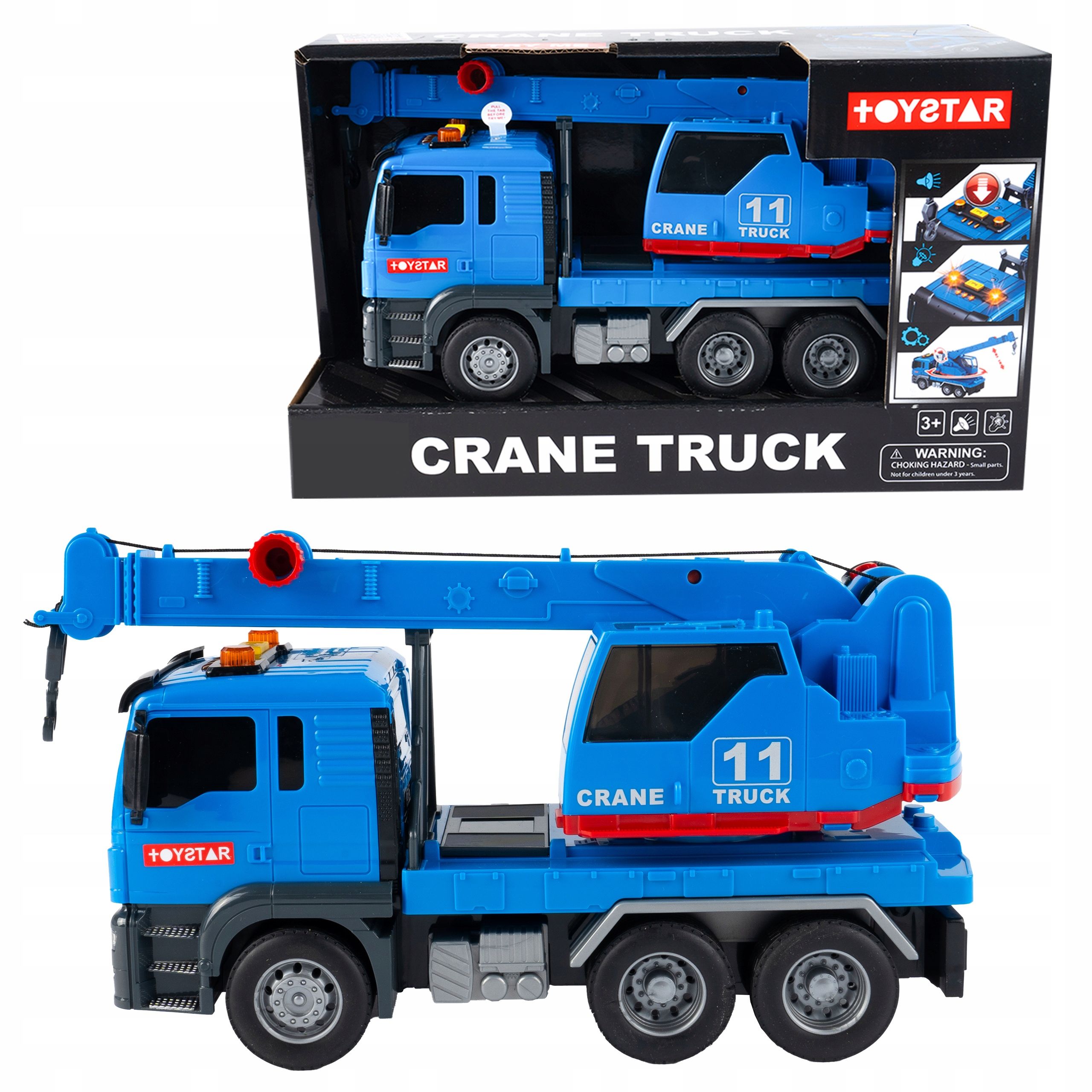  Auto lkw mit traktor ton licht led umzug kran auto