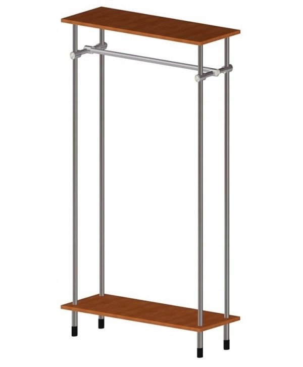  Stand with holder for clothes hangers shelf 2x1,5m