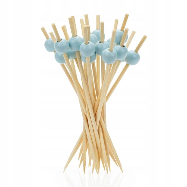  Klebt dekorativ snack-pins snacks rosa bälle 12cm 100 stück