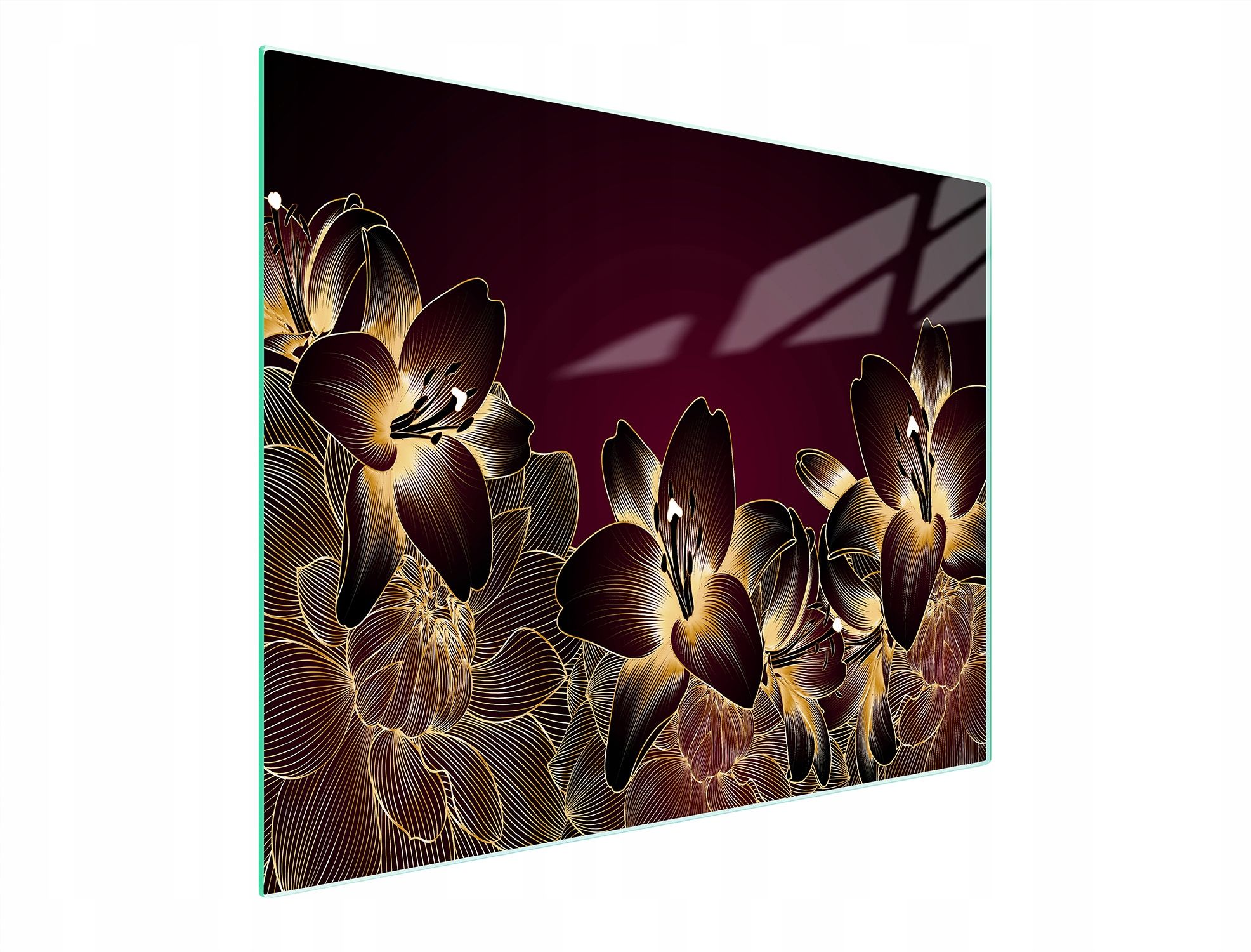 Stiklas pjaustymo lentelė 52x30 orchidėja grūdintas stiklas