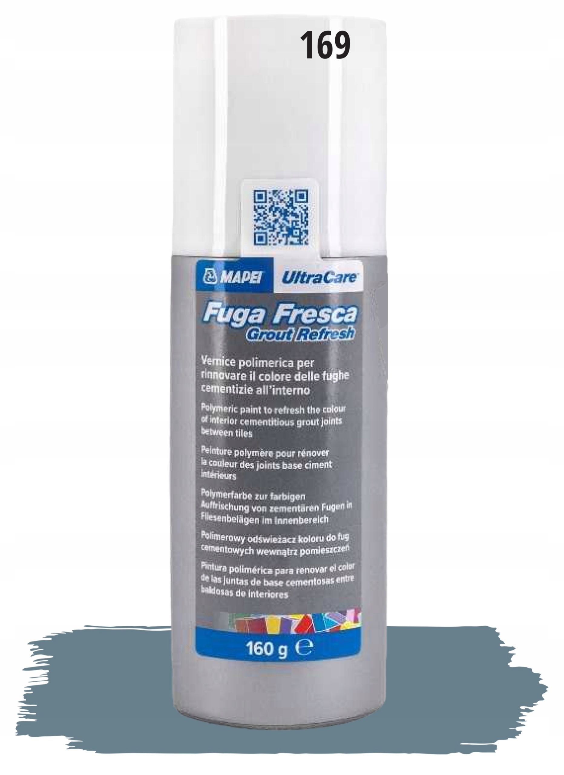  Mapei ultracare tepe fresca renovators gaisa atsvaidzinātājs špaktelēm 169 stalo zila krāsa 160g