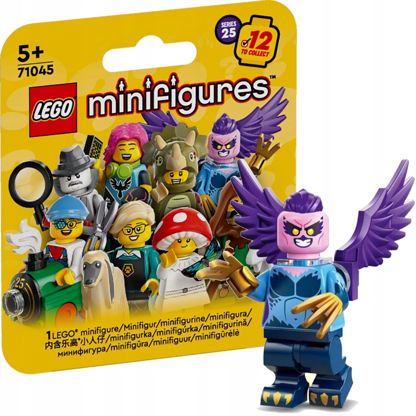  Lego minifigures 71045 2024 seeria 25 minifiguur väike milosnik rongid