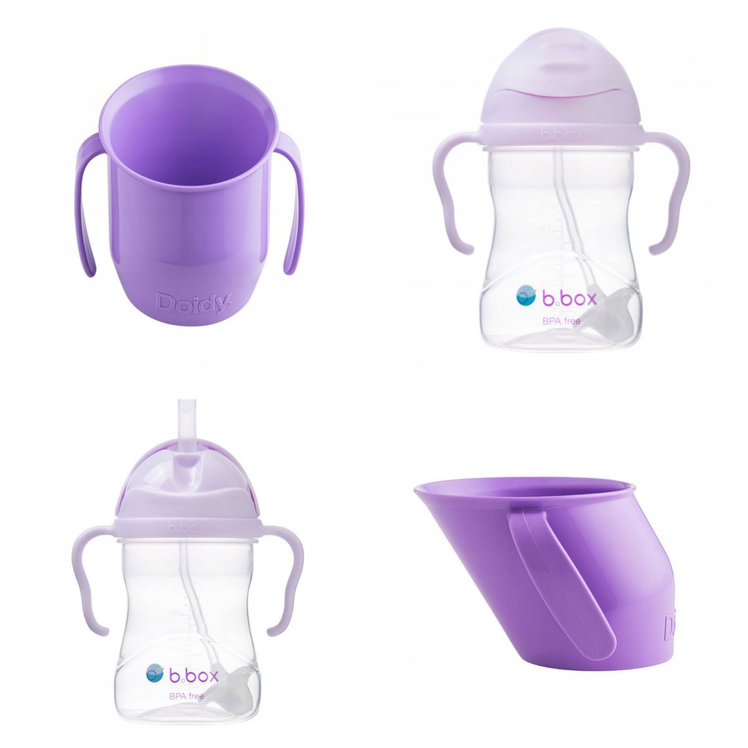 Komplekt jooma õppimiseks joogipurskkaev b.box + tass doidy cup