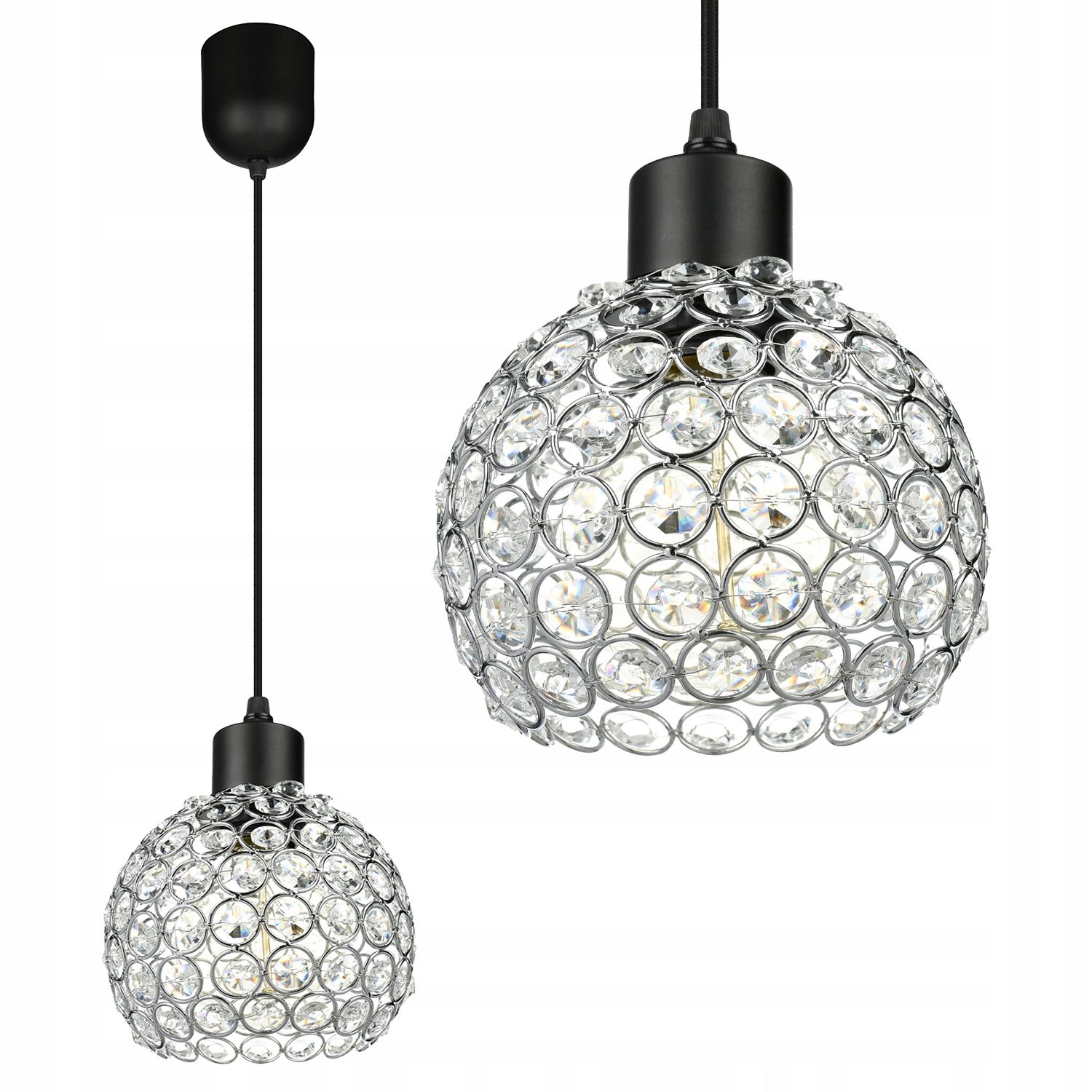  Ceiling lamp hanging led lamp ceiling glass e27 modern for the living room