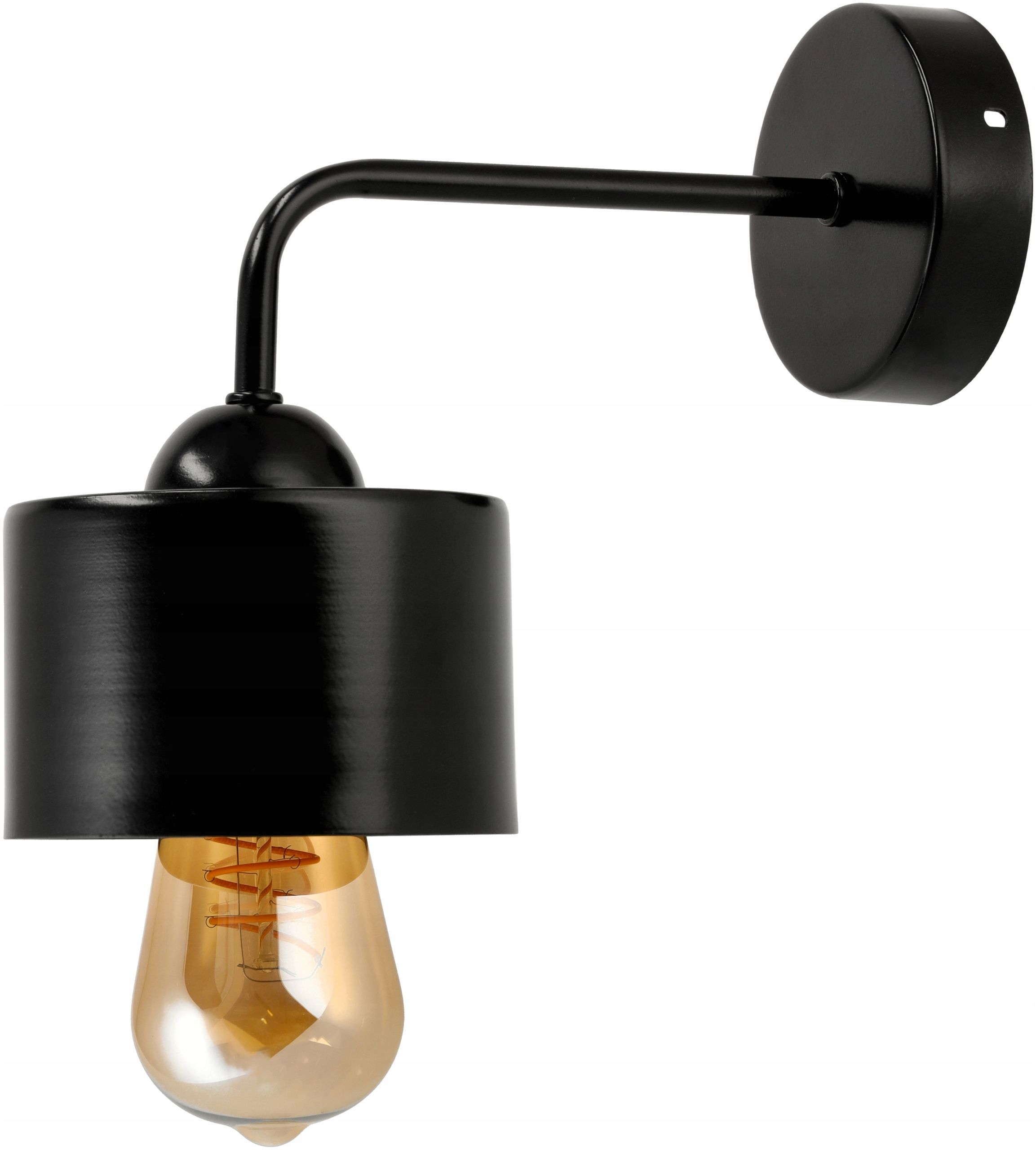  Lubinė lempa led lempa lofto stiliaus 3 x e27 taurė juodas