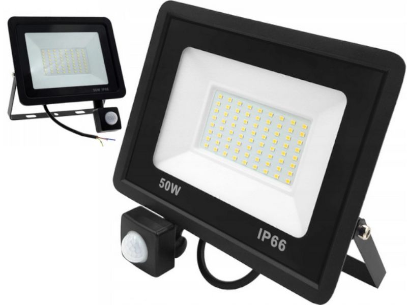  Svítilna vnější reflektor sodík garáž 20w krytí ip65 +detektor