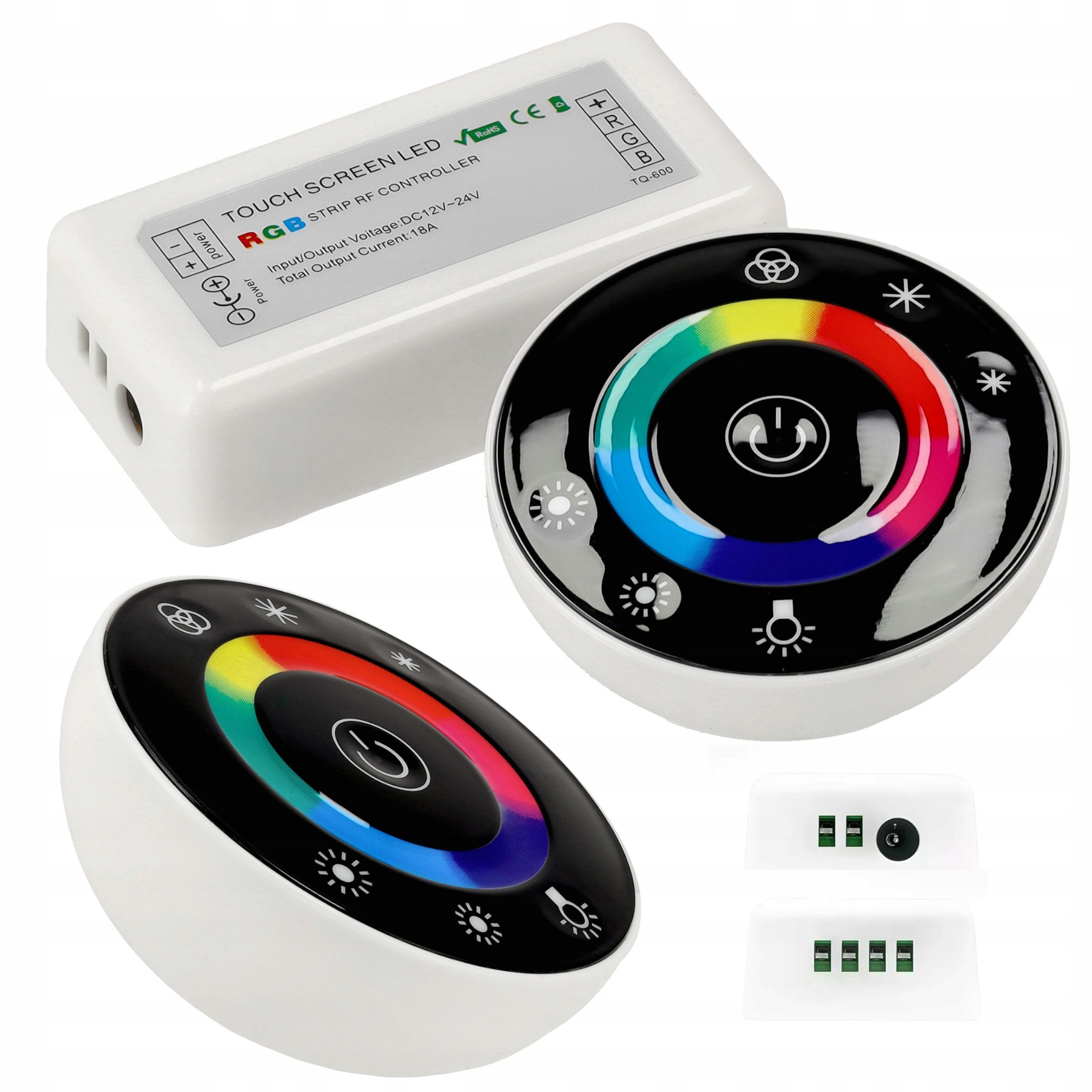  Valdiklio led juostos rgb smart tuya 5-24v 6a dc programėlė mobilus