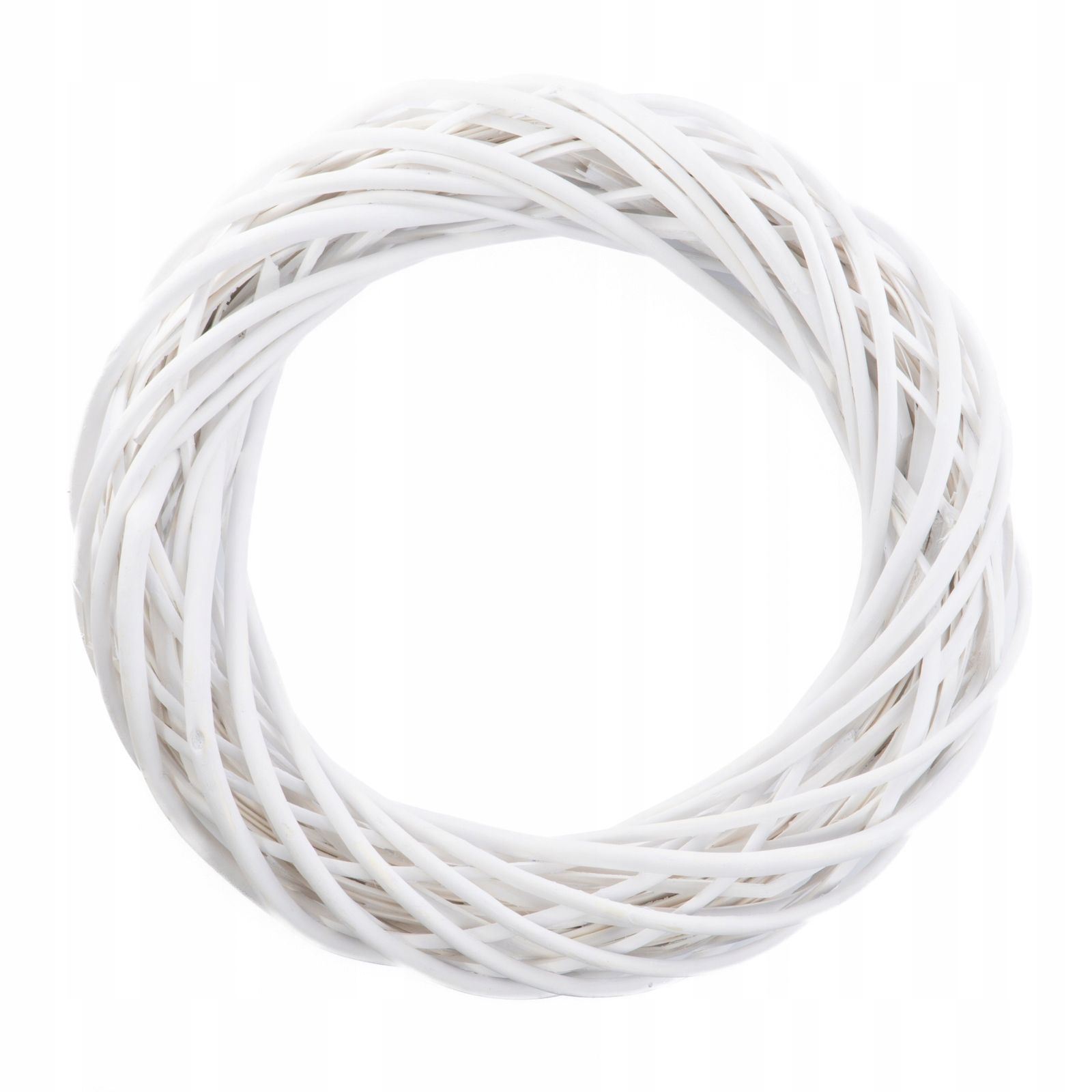  Vainags pītas 34cm gd35 balts svētku dekorēšana dekorēšana