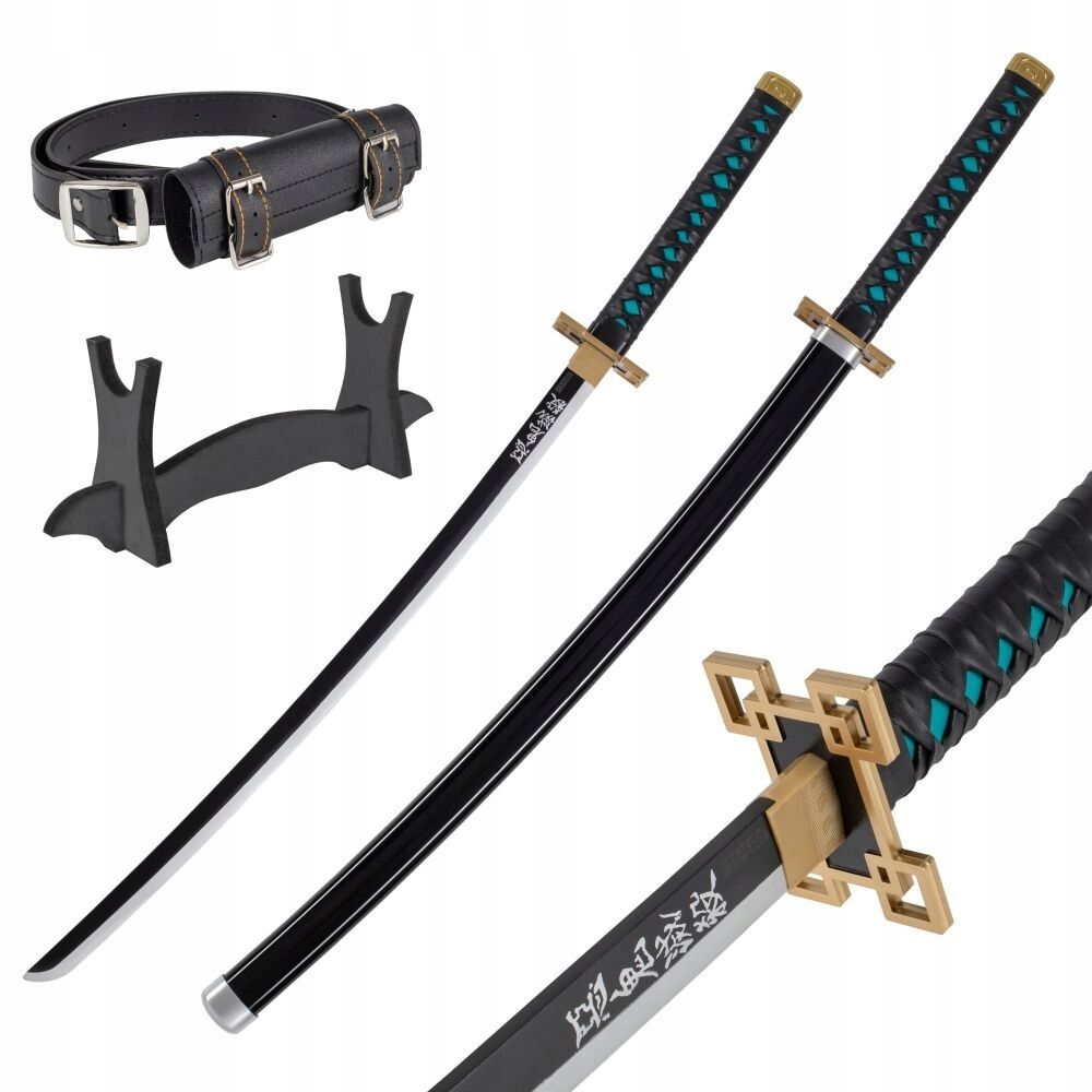  Mõõk katana demon slayer mitsuri kanroji's puidust jt10662