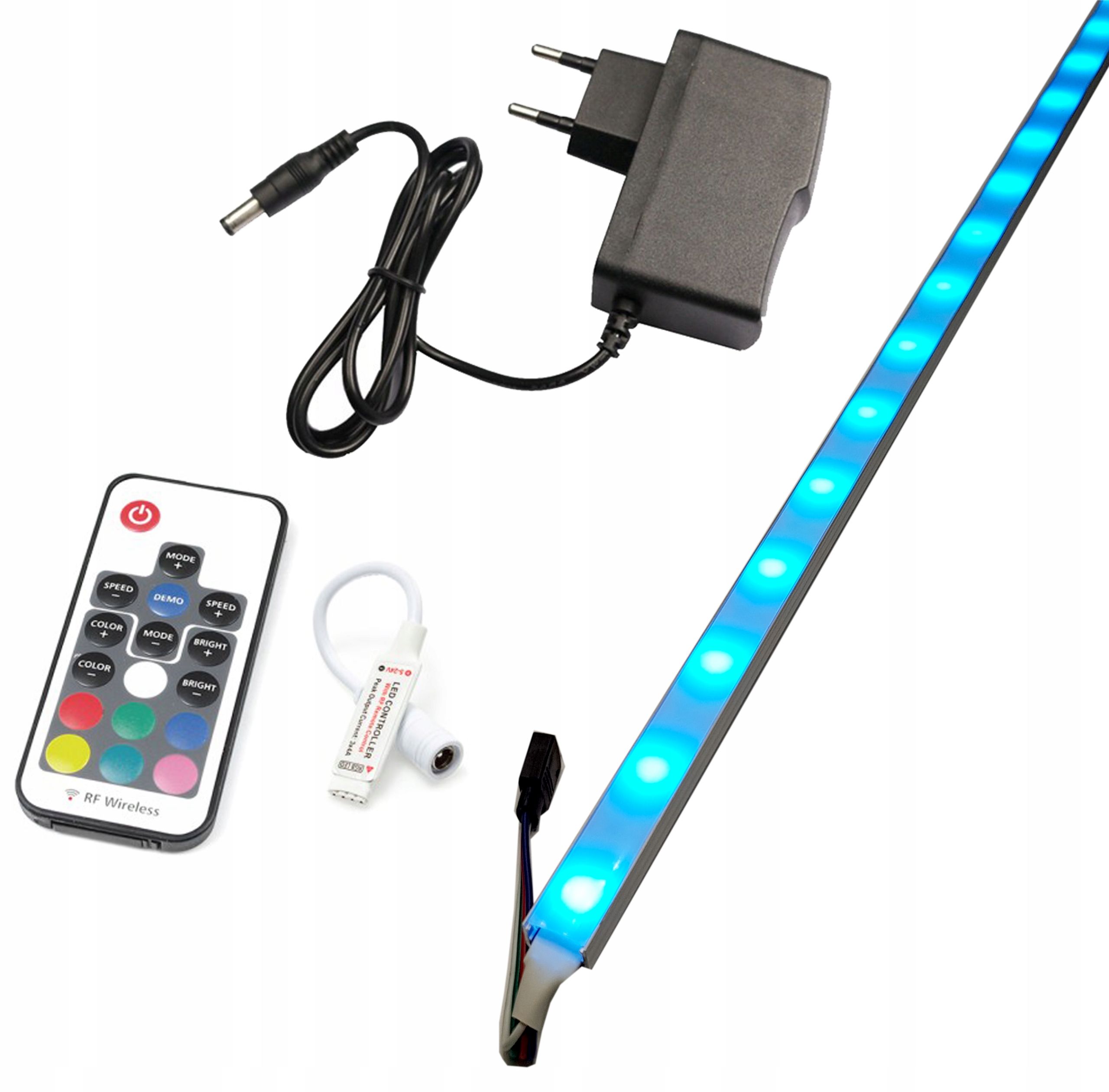  Lampa pod skriňou vstavaný pod skriňou osvetlenie led pásik hustý 52w 2mb