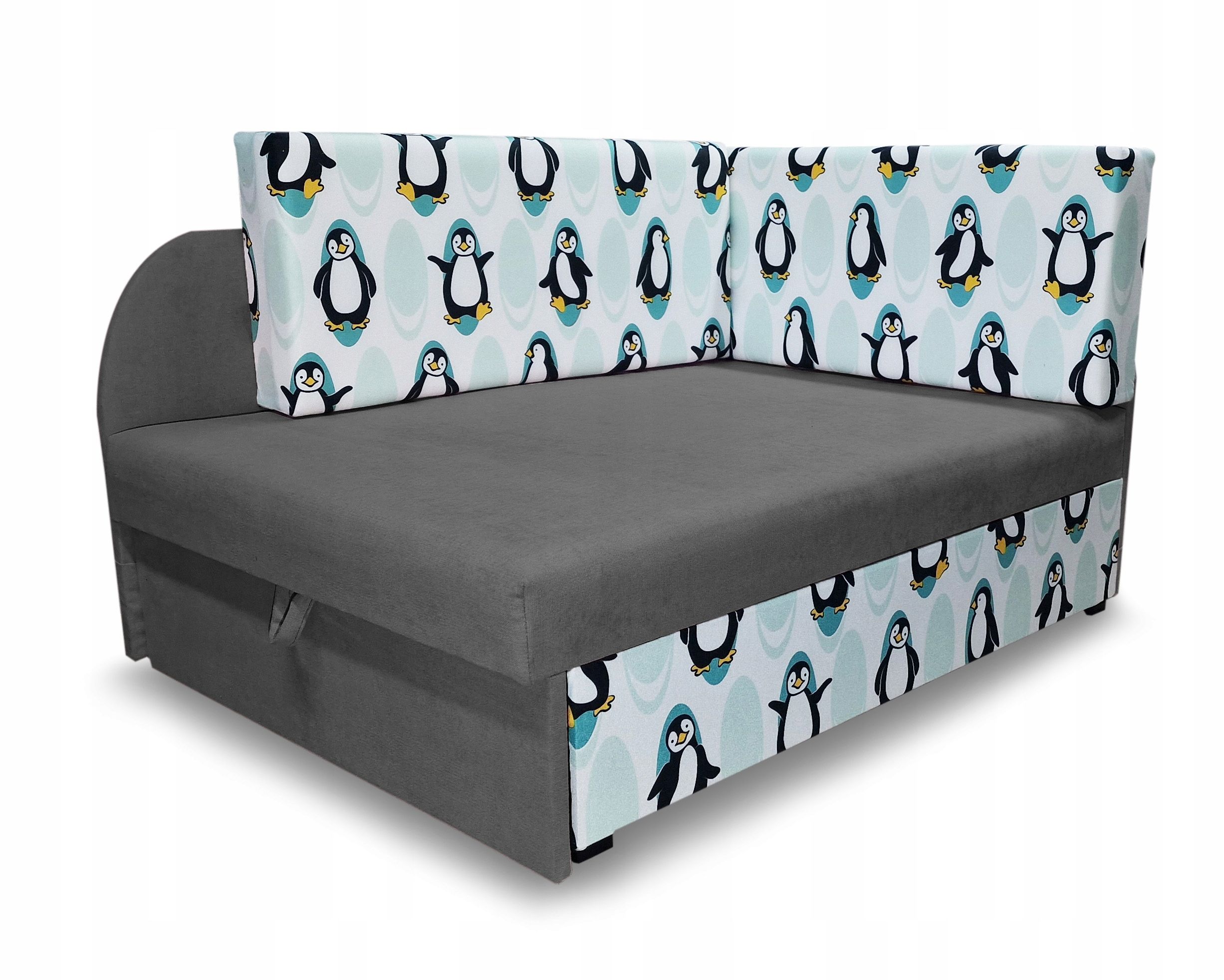  Children&#39;s bed angular - foldable with regulation length, corner winnie the pooh