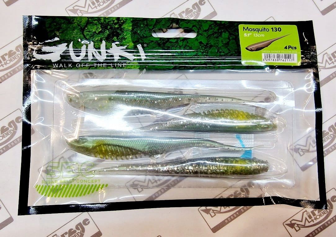  Norīt gunki kiddy 4"(10cm) - salt & pepper (op. 5 gab.) [52683]