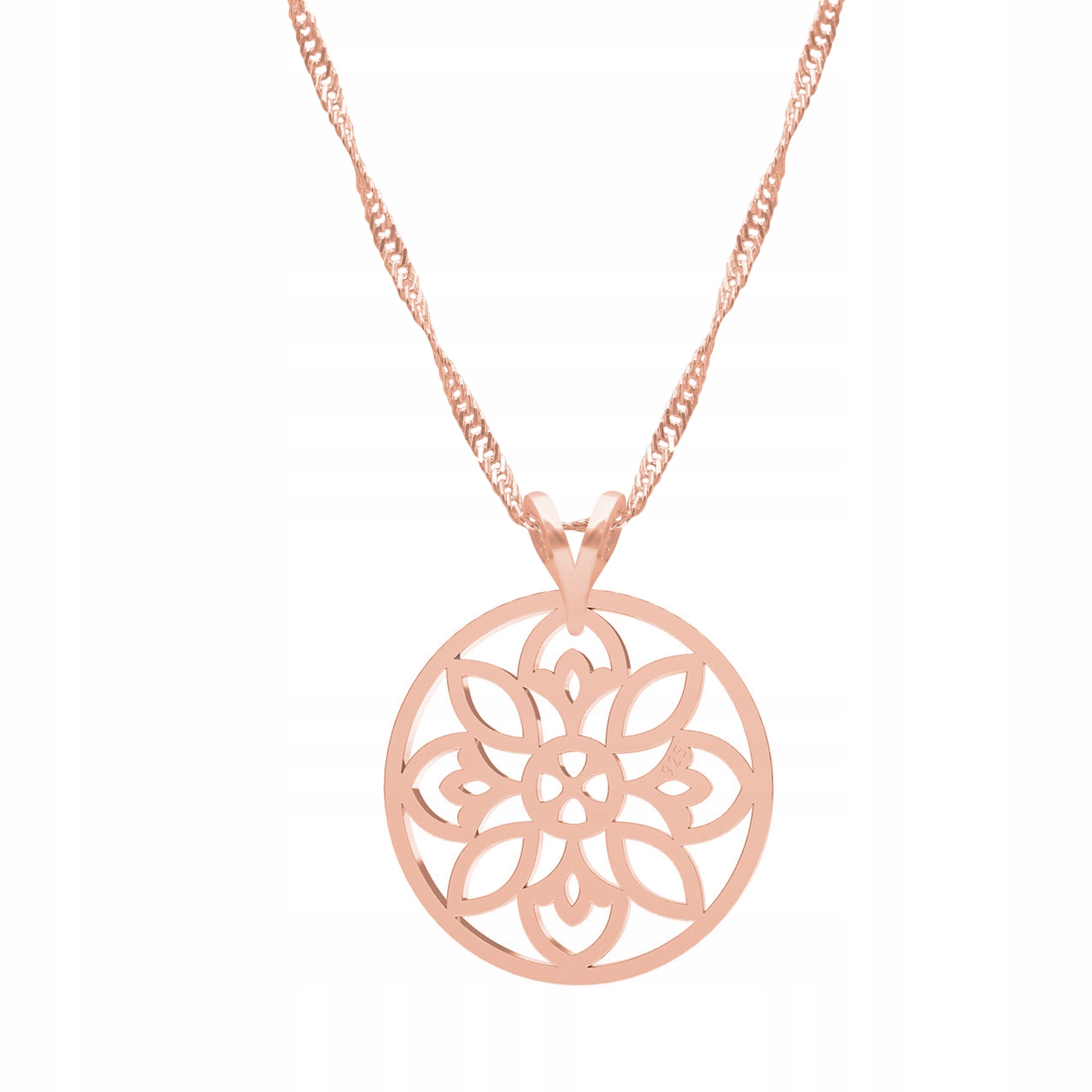  Goldkette halskette 925 mond hörner