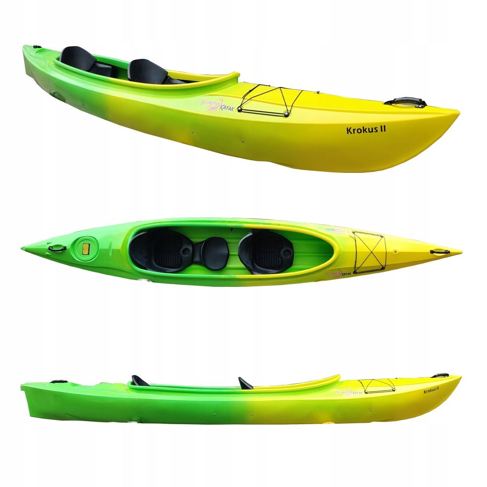  Double kayak stable family croc 2+1 on splyw double scorpio