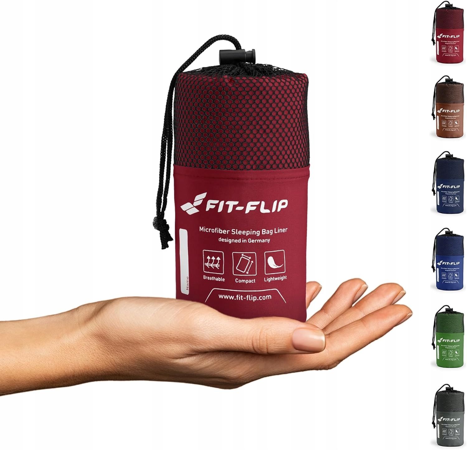  Extrem leicht schlafsack aus mikrofaser 220x90cm rot