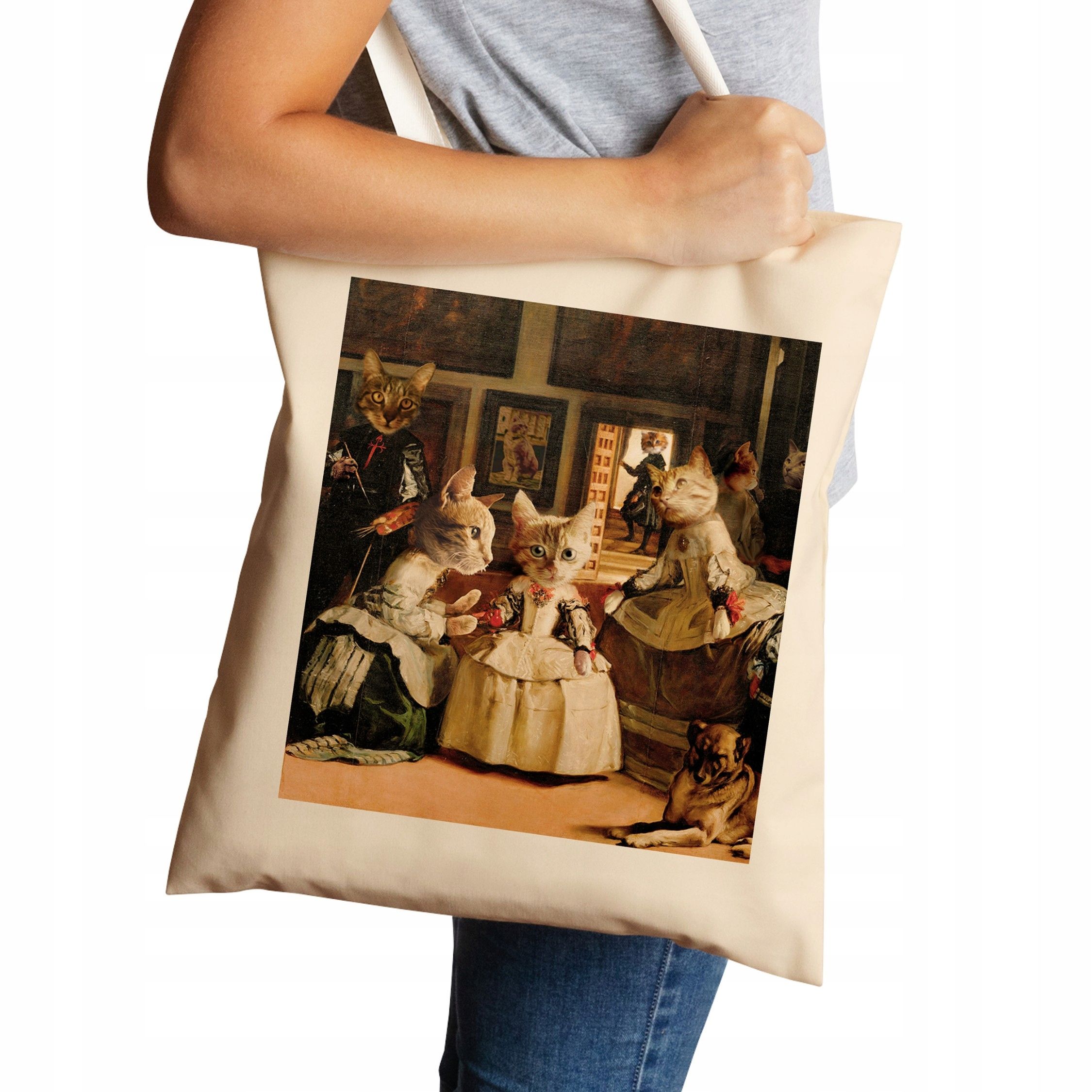  Baumwolltasche mit katze sogar nein fragen muster qualität öko geschenk
