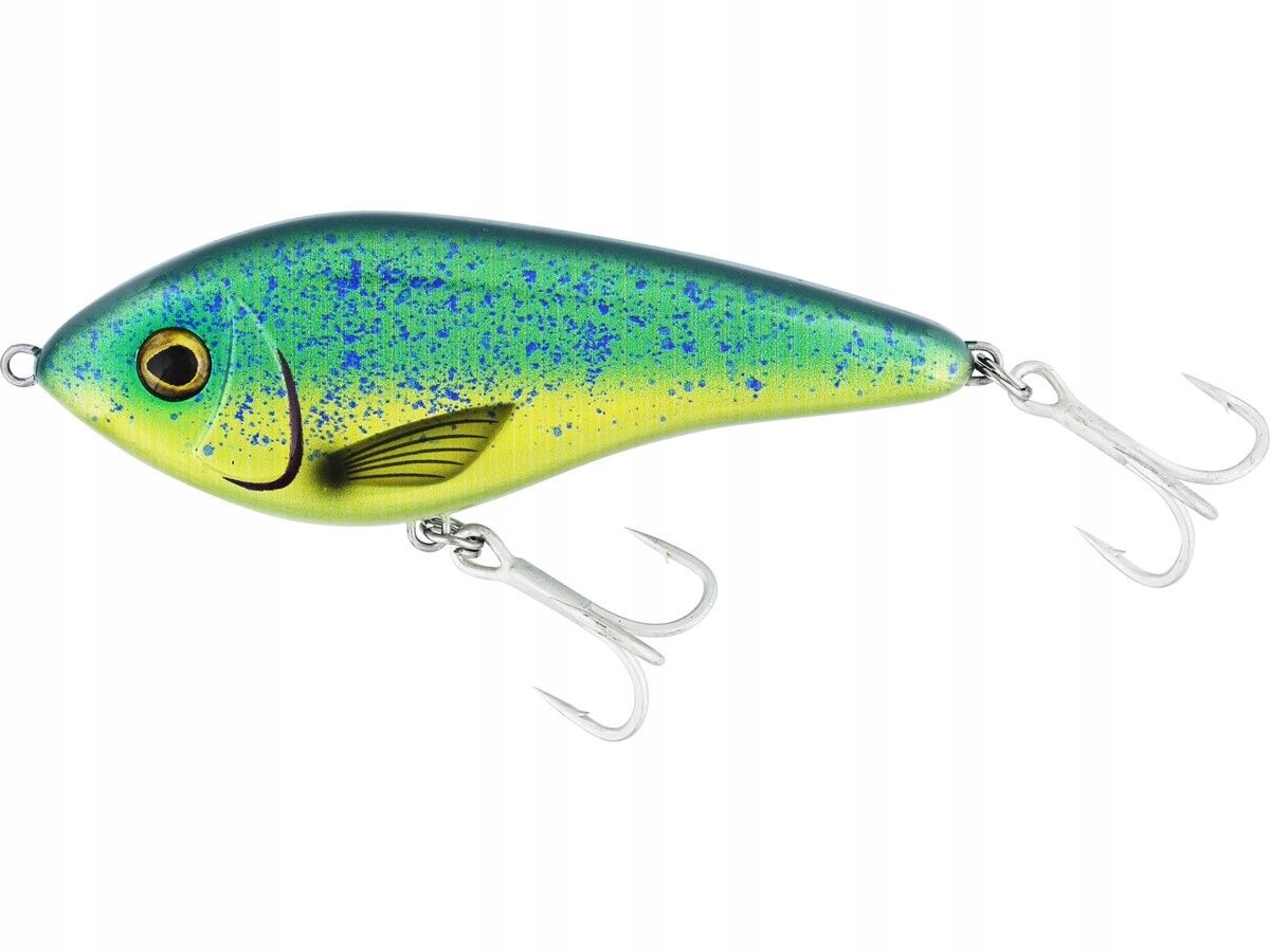  Vobleris westin swim jerk 10cm 34g - skęstantis - 3d rocky red